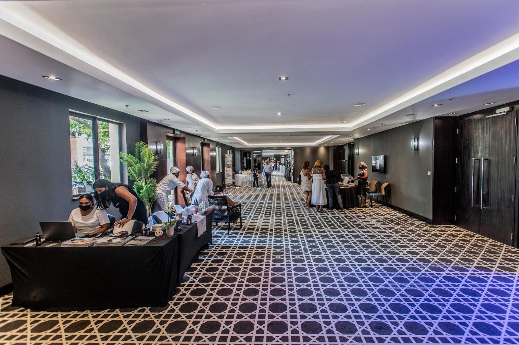 Hotel The Capital Zimbali Ballito Exteriér fotografie The lobby of the hotel